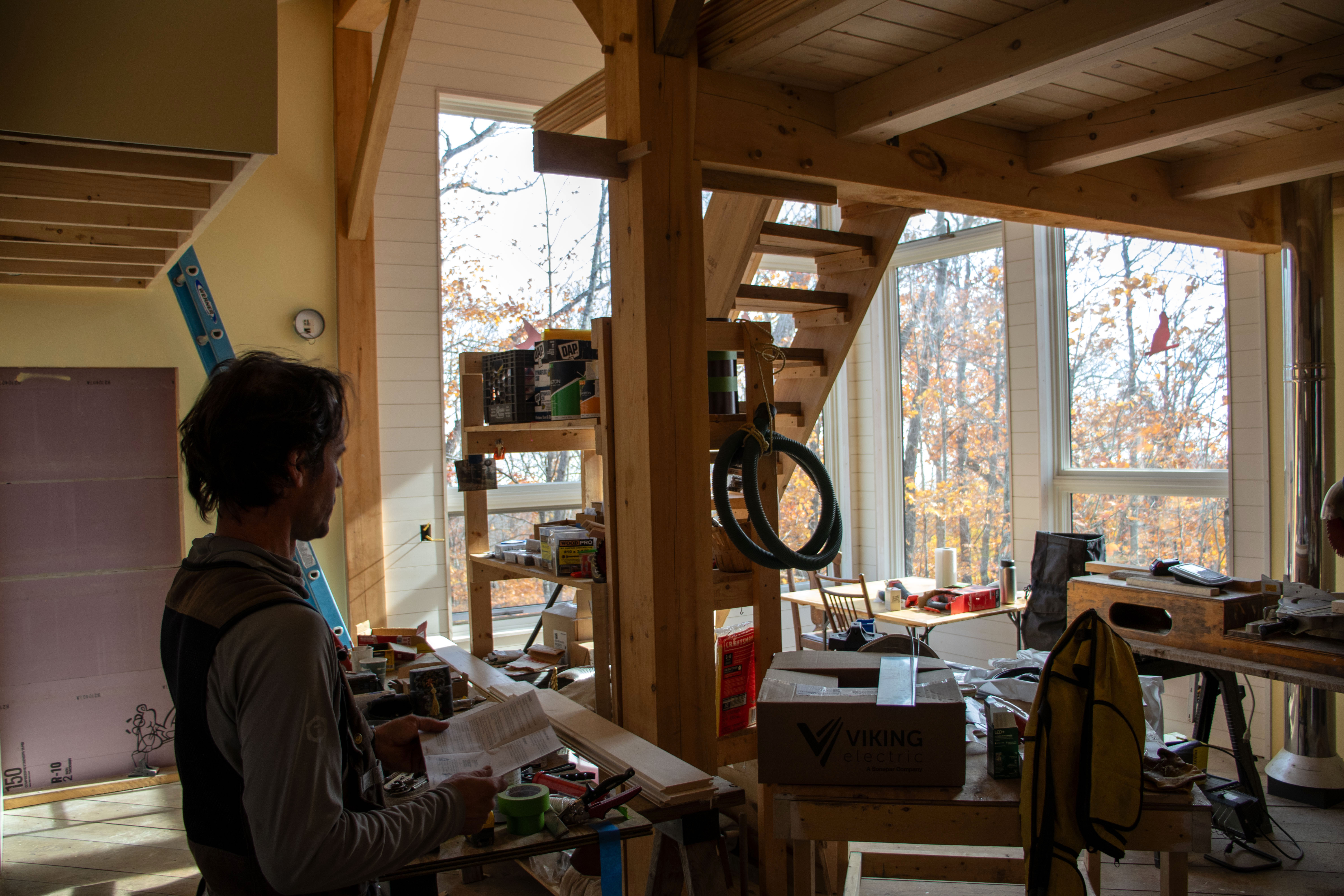 Interior carpentry work